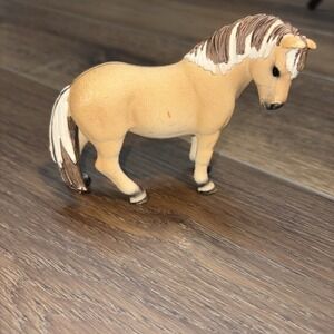 SCHLEICH FJORD HORSE MARE 13754 RARE RETIRED NORWEGIAN  2013 1AE